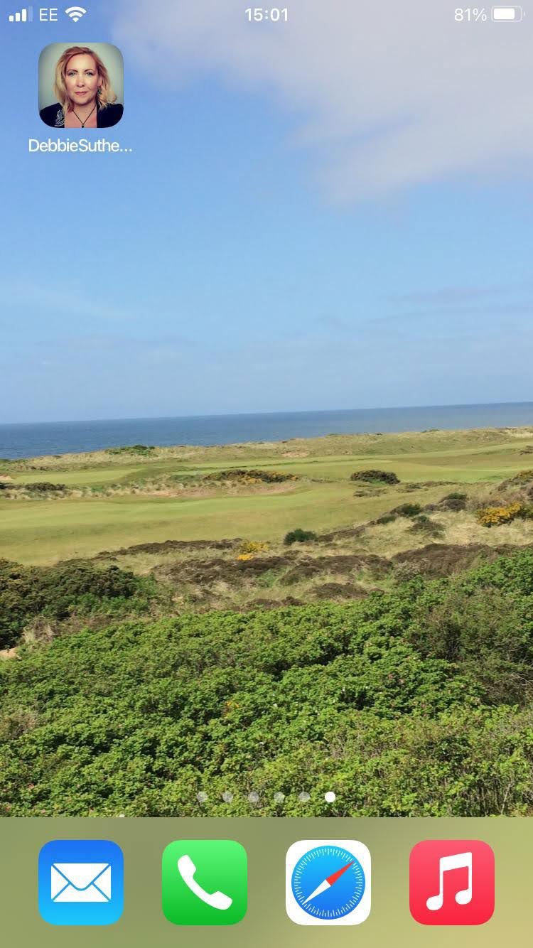 Saving Digital Business Card to Home Screen - iPhone/iOS