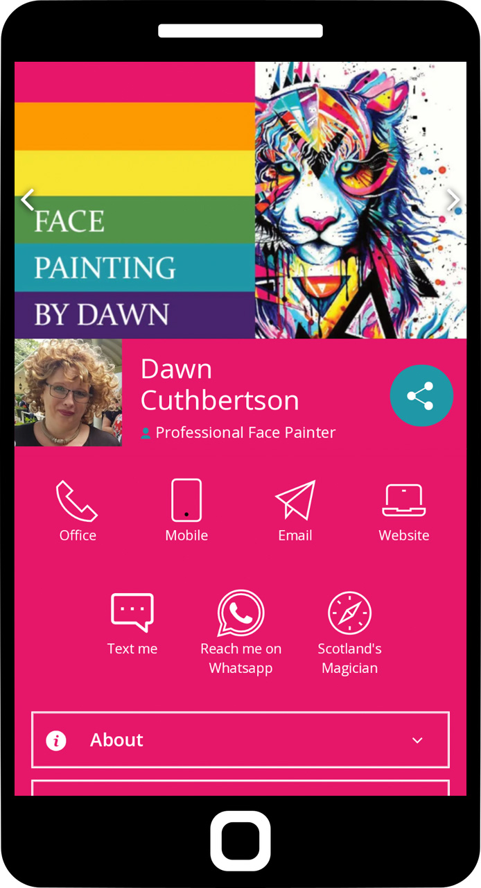 Digital Business Cards - Glasgow