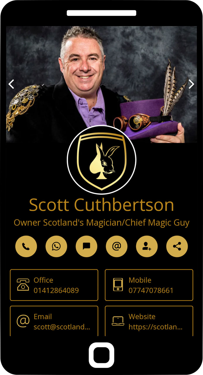 Digital Business Cards - Glasgow